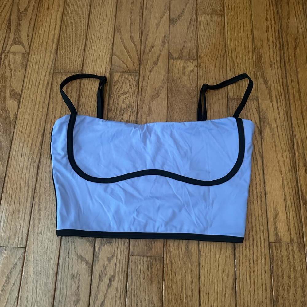 Stylish Women's Blue Crop Top